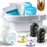 Idudbid ionic foot bath machine front view shows compact home spa detox setup.