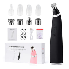 IeBilif Diamond Microdermabrasion Machine front view for portable at-home skincare sessions.