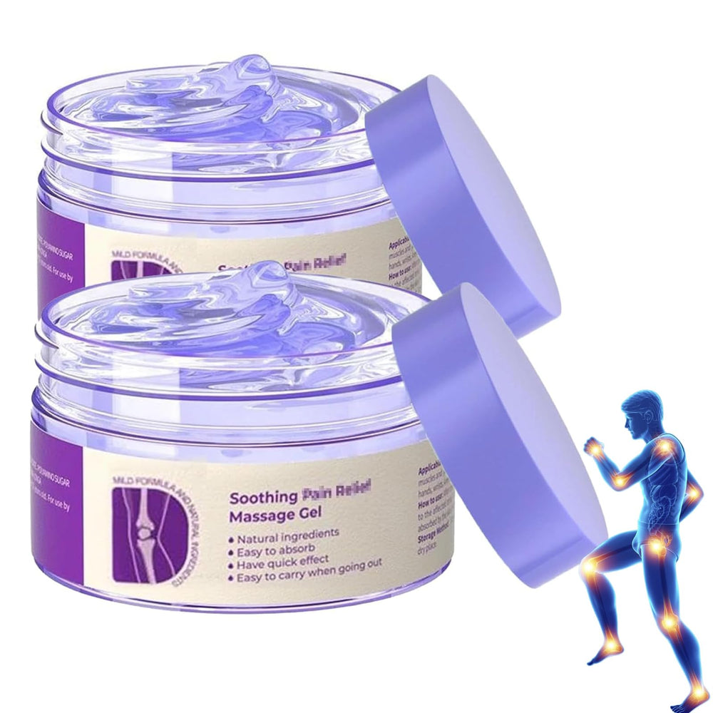 iekufes Joint Purple Gel covers a knee for easy daily relief