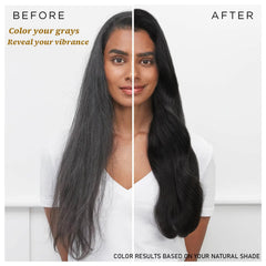 iemokoda Instant Black Hair Dye Shampoo creates bubbles on dry hair for even color