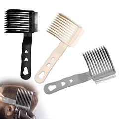 Iemtic Blend Friend Fade Comb gray demonstrates precise fade control for barber‑level results.