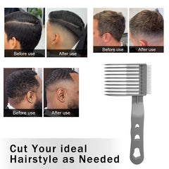 Iemtic Gradual-Length Tooth Comb highlights precise control over short-to-long transitions.