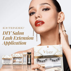 i•ENVY DIY Eyelash Extension Overnighter microfibers closeup shows tiny fibers for natural lift