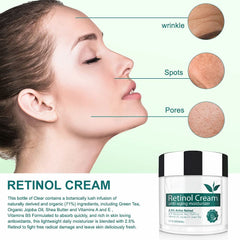 IFUDOIT retinol cream texture swatch shows silky absorption for quick hydration