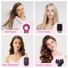 IG INGLAM 4 in 1 hot air brush volumizing head adds lasting lift and body