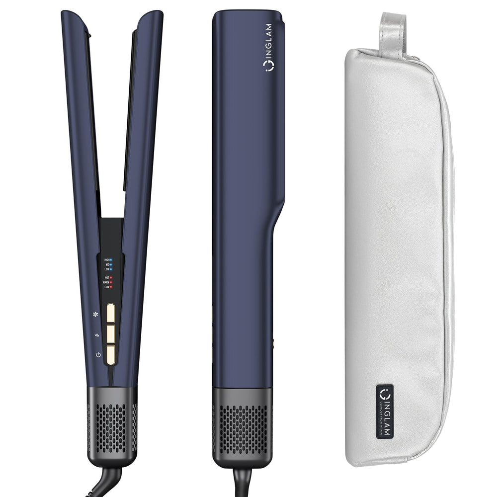 IG INGLAM Air Straightener wet-to-dry action enables quick, salon-like results