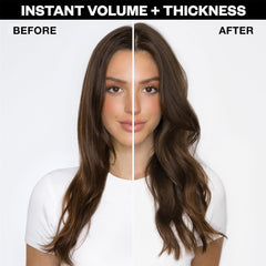 IGK BIG TIME Volume Mousse foam closeup shows soft, flexible body.