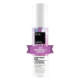 IGK CASH IN serum bottle highlights silicone-free formula for healthier hair.
