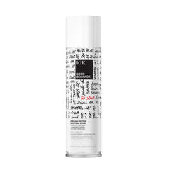 IGK Good Behavior smoothing spray bottle front showing 12 oz size for frizz control