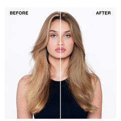 IGK Hair Gloss Toner Light Sand swatch demonstrates even color deposit