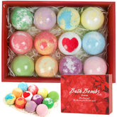 iHave bath bombs varieties fragrances image shows calming scents for a home spa.