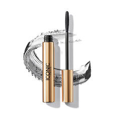 ICONIC LONDON Triple Threat Mascara ultra-black wand for precise root-to-tip application