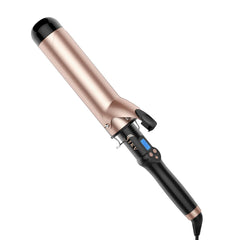 IKV 2-inch curling iron for long hair delivering salon-worthy waves with a smooth glide