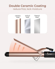 IKV ergonomic slim handle provides comfortable grip during long sessions.