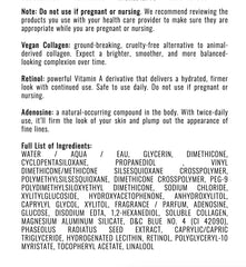 Il Makiage Power Lift swirl application on skin demonstrates priming-ready, even diffusion.
