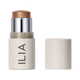 ILIA Multi-Stick In The City Bronze Pearl swatch for a natural lip and cheek flush.