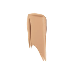 ILIA True Skin serum foundation texture close-up shows seamless blend.