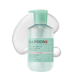 Illiyoon Gentle Deep Cleansing Oil bottle shows lightweight makeup removal benefits