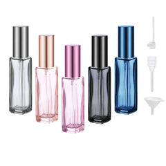 ILZAR travel perfume bottle 10ml with leakproof cap for secure on-the-go fragrance.
