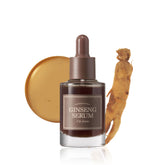 I'm From Ginseng Serum 30ml bottle close-up showing elasticity support.