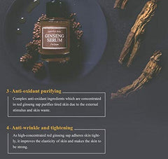 I'm From Ginseng Serum panax seed oil ingredient close-up suggesting moisturization and glow.