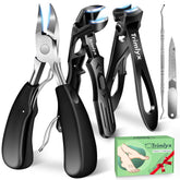 Trimlyx Thick Nail Toenail Clippers – Heavy-Duty Senior 5-Piece