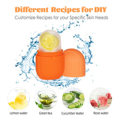 IMEASY puffiness relief ice roller cools skin and supports circulation.