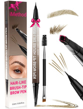iMethod Eyebrow Pen dual-ended design for precise brows and eyeliner possibilities
