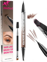iMethod Eyebrow Pen dual-ended design for natural, precise brows.