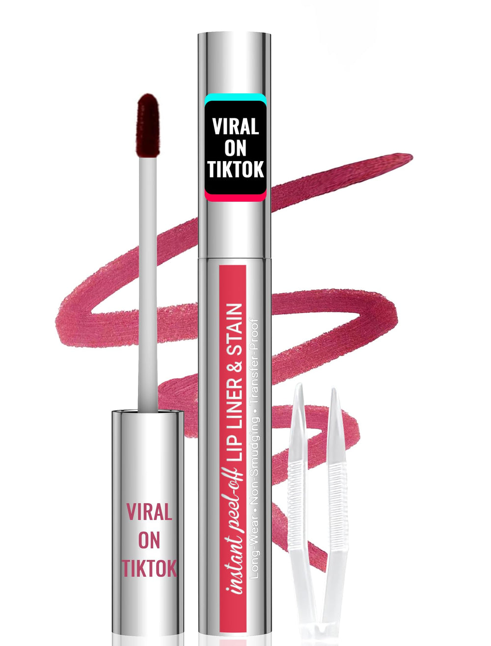 iMethod Lip Stain packaging closeup shows mauve shade for easy shopping