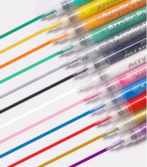 IMGDD Nail Art Pen being used to create pattern designs and motifs.