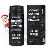 Immetee hair volume powder jar closeup for quick root lift