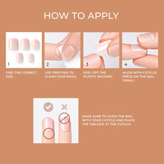 imPRESS adhesivo fuerte para una manicura duradera sin dañar las uñas naturales.