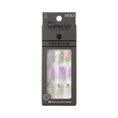 imPRESS Sweet Life nails with glossy finish for quick salon-like manicure at home