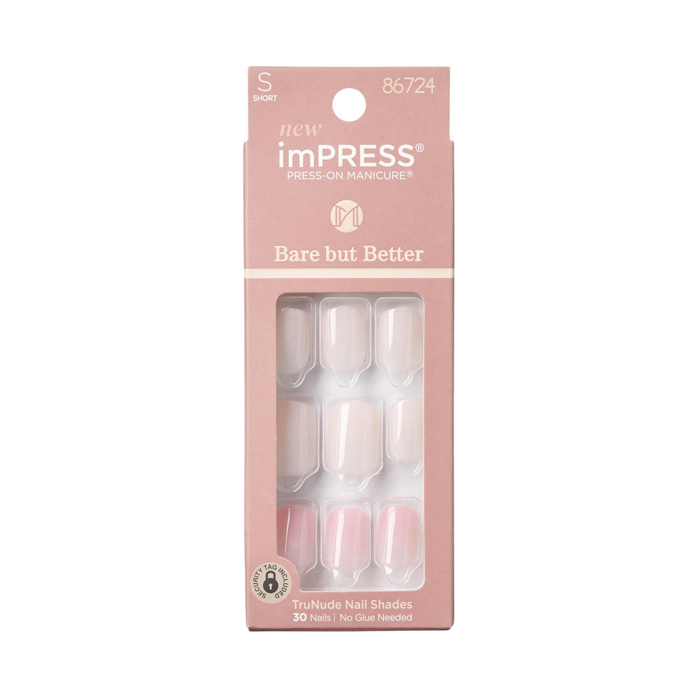 imPRESS TruNude, aplicación fácil para un acabado nude cómodo.
