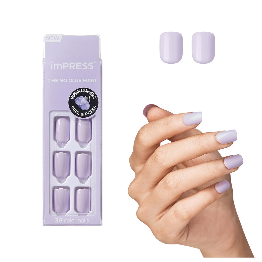 imPRESS Color Press-On Manicure packaging shows quick salon-like results at home