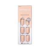 imPRESS KISS color press-on nails kit for at-home manicure convenience