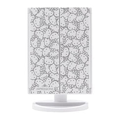 Impressions Vanity Hello Kitty trifold LED mirror magnified 2x 3x panels for close-up makeup checks