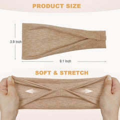 IMYORT headbands soft breathable fabric keeps you comfortable during workouts
