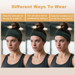 IMYORT wide headbands no-slip fit holds hair without pulling or slipping