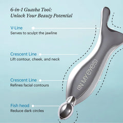 In My Eyes Gua Sha uses zamak zinc alloy and stainless steel for durability