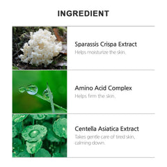 INCELLDERM Riman ingredients collage emphasizes botanical extracts and nourishment