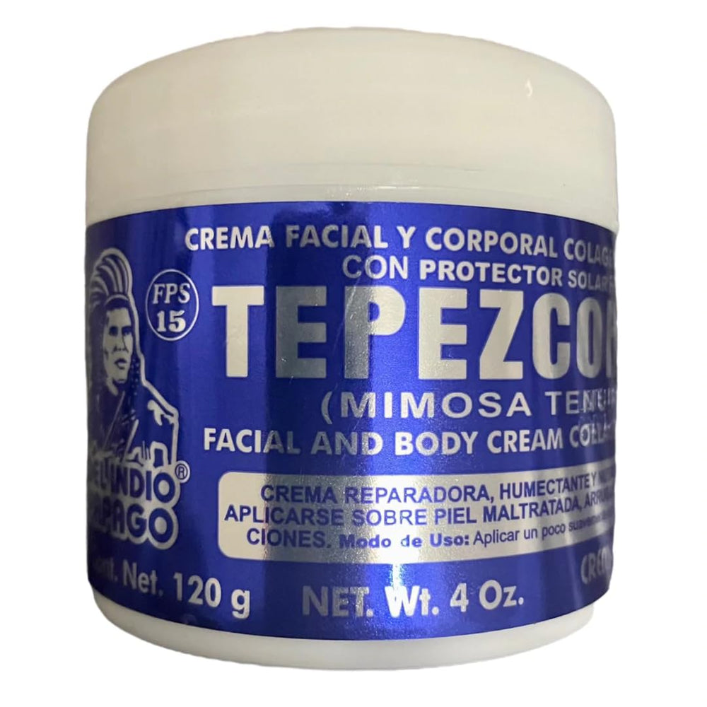 Indio Papago Tepezcohuite cream texture close-up for smooth daily hydration.