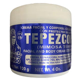 Indio Papago Tepezcohuite cream texture close-up for smooth daily hydration.