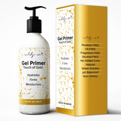 IndulgeMe Conductive Gel bottle for at-home microcurrent prep and hydrating skin boost.