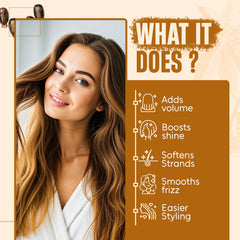 INFINA ESSENTIALS Castor Oil Conditioner bottle provides hydration and frizz control