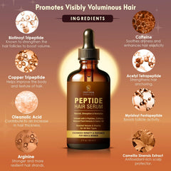Infina Essentials serum being applied to scalp for nourishment and shine