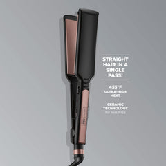 INFINITIPRO BY CONAIR advanced-heat-technology delivers steady heat up to 455°F.