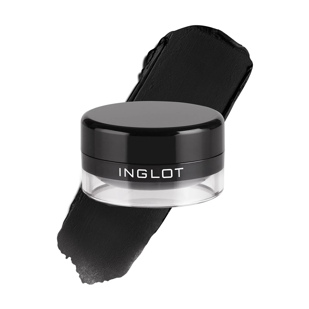 Inglot AMC Eyeliner Gel waterproof pot demonstrates reliable all-day definition.