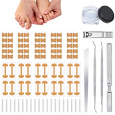 Ingrown Toenail Corrector Set curved-strips enhance wear comfort and nail guidance